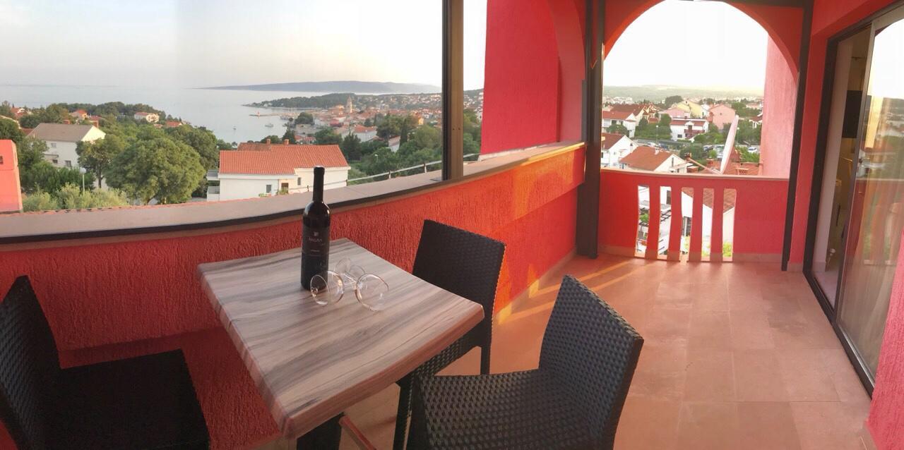 Apartmani Zuzic Krk Town Exterior foto